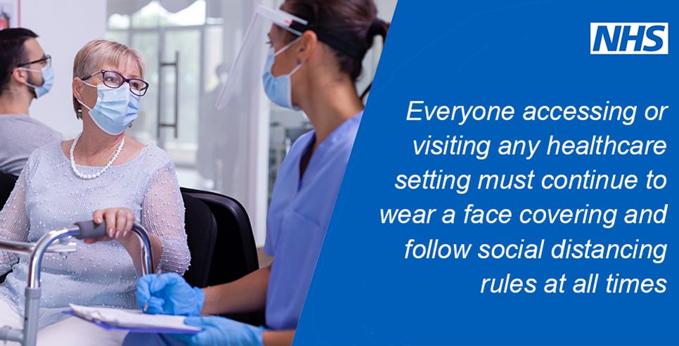 Face Mask NHS visitor